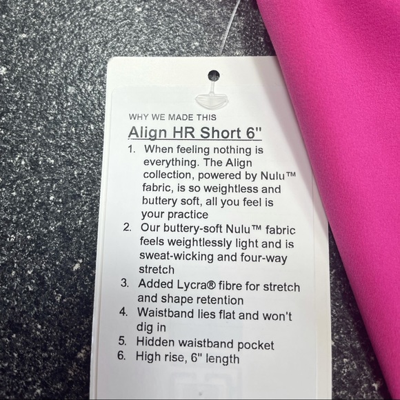 ❌ Sold ❌ Lululemon align shorts - Picture 5 of 5